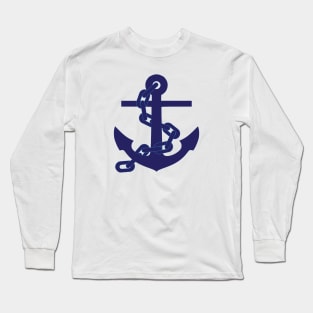 Anchor Design Long Sleeve T-Shirt